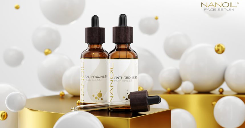 cel mai bine cotat ser facial anti-roșeață Nanoil